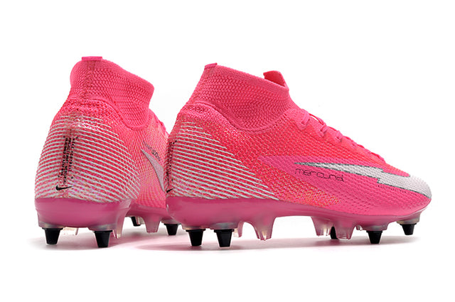Nike Mercurial Superfly 7 Elite SG-PRO Anti-Clog Pink - High Top