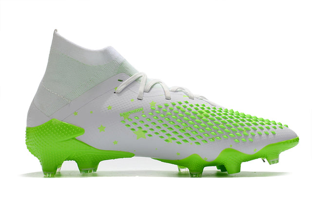 Adidas Predator Mutator .1 FG Soccer Cleats – High Top – White/Green