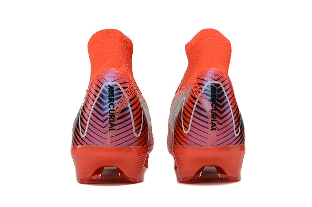 Nike Air Zoom Mercurial Superfly 10 Elite FG - Mens Soccer Cleats - Firm Ground - Black/White/Black