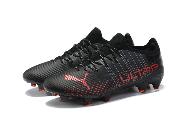 Puma Ultra FG Soccer Cleats – Black/Red