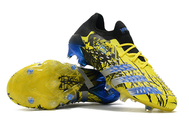 Adidas Predator Freak .1 FG Soccer Cleats – Low Top – Xmen/Black/Yellow/Blue