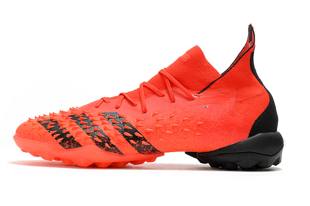 Adidas Predator Freak.1 FG Firm-Ground Soccer Cleats - Red (High-Top)