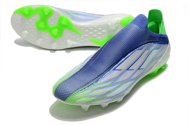 Adidas X SpeedFlow FG Green/Blue Field Boots