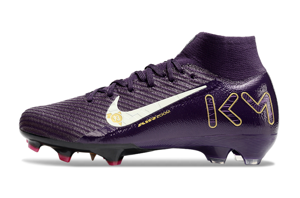 Nike Air Zoom Mercurial Superfly 10 Elite FG - Mens Soccer Cleats - Firm Ground - Black/White/Black