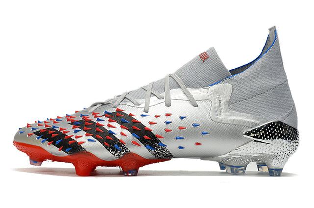 Adidas Predator Freak .1 FG Soccer Cleats – High Top – Gray