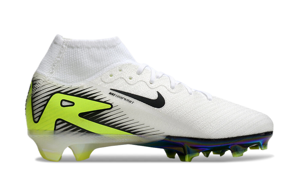 Nike Air Zoom Mercurial Superfly 10 Elite FG - Mens Soccer Cleats - Firm Ground - Black/White/Black