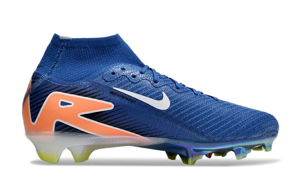 Nike Air Zoom Mercurial Superfly 10 Elite FG - Mens Soccer Cleats - Firm Ground - Black/White/Black