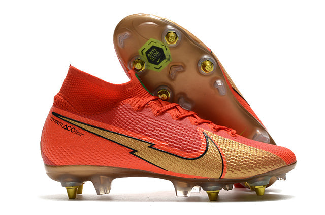 Nike Mercurial Superfly 7 Elite SG-PRO Anti-Clog Football Boots #CR100 - Cano Alto