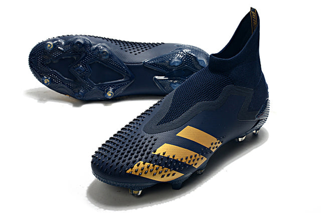 Adidas Predator Mutator .1 FG Soccer Cleats – High Top – Navy Blue/Gold