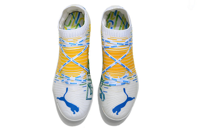 Puma Future Z TF Turf Soccer Cleats - Yellow (Low)