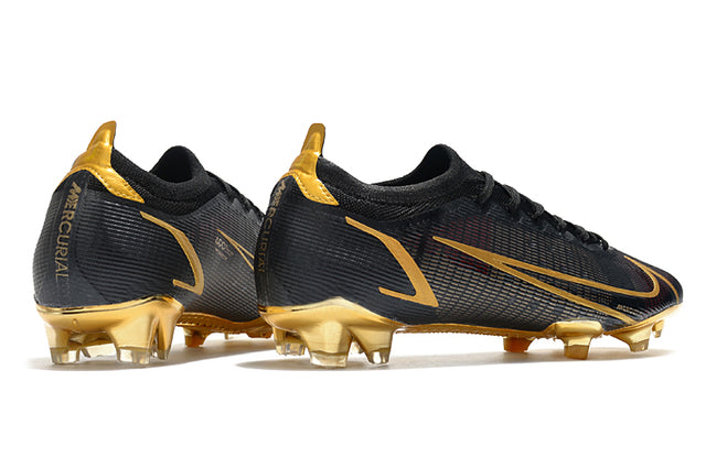 Nike Mercurial Vapor 14 Elite FG Football Boots Black/Gold - Low