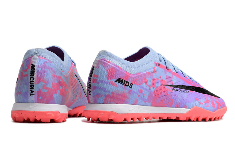 Nike Air Zoom TF Turf Soccer Shoes - Light Blue (Low)