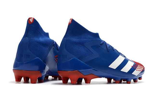 Adidas Predator Mutator .1 FG Soccer Cleats – High Top – Blue/Red