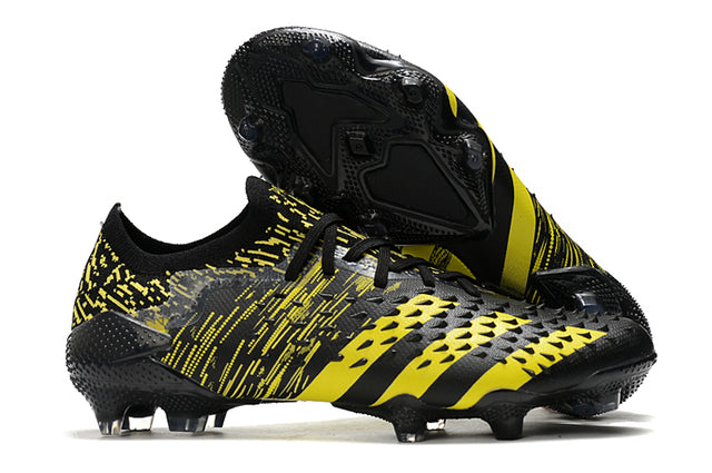 Adidas Predator Freak .1 FG Soccer Cleats – Low Top – Black/Yellow