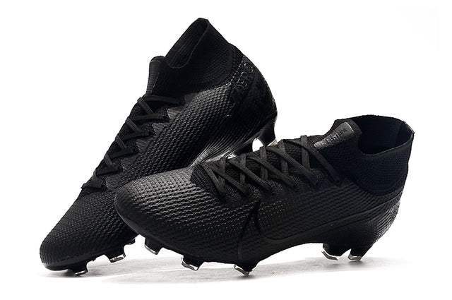 Nike Mercurial Superfly 7 Elite FG - Black/Black/Black - Mens Soccer Cleats