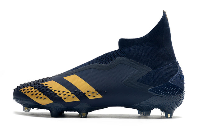 Adidas Predator Mutator .1 FG Soccer Cleats – High Top – Navy Blue/Gold