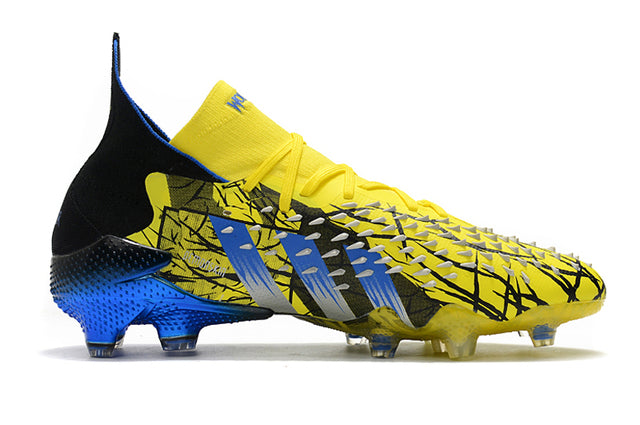 Adidas Predator Freak .1 FG Soccer Cleats – High Top – Xmen/Black/Yellow/Blue