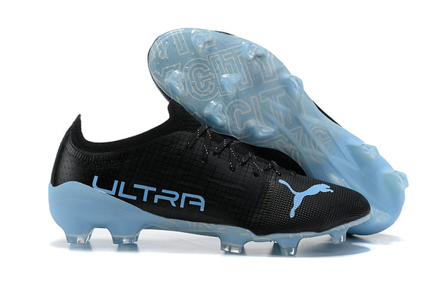 Puma Ultra FG Soccer Cleats – Black/Blue
