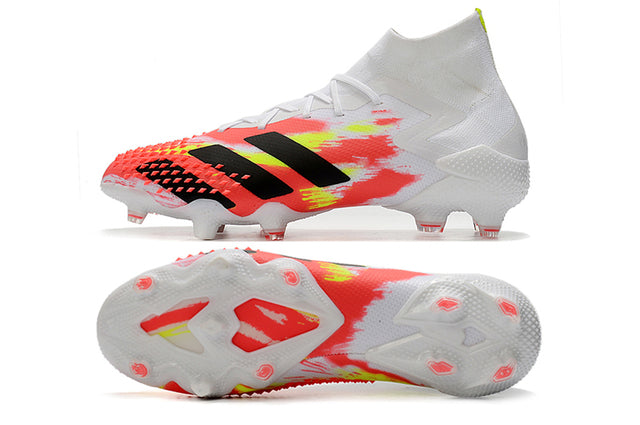Adidas Predator Mutator .1 FG Soccer Cleats – High Top – White/Red