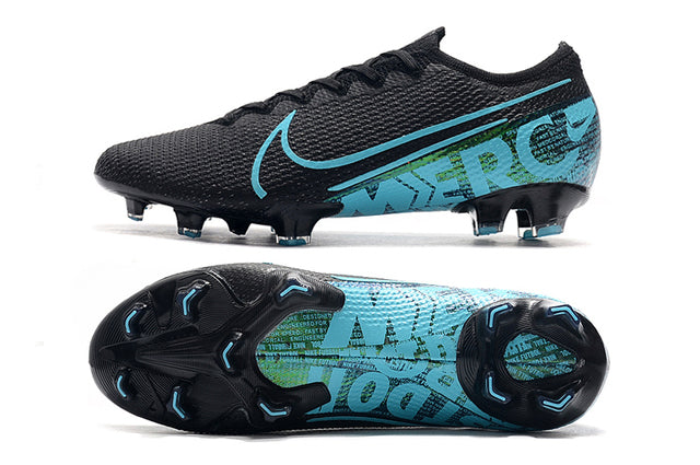 Nike Mercurial Vapor 13 Elite FG - Blue and Black - Low