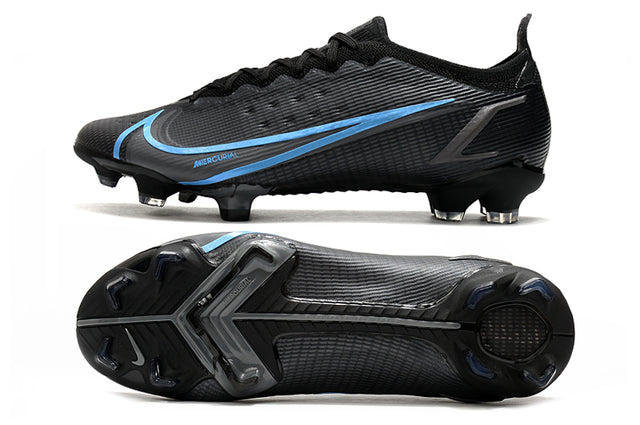 Nike Mercurial Vapor 14 Elite FG Football Boots Black/Blue - Low