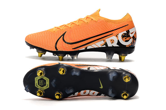 Nike Mercurial Vapor 13 Elite SG-PRO Indoor Soccer Shoes Anti Clog Orange - Low
