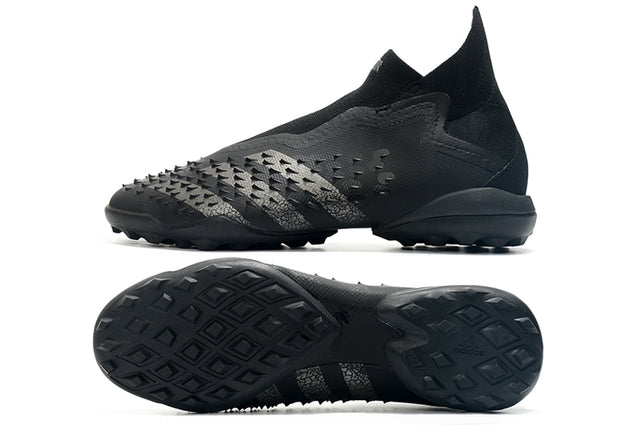 Adidas Predator Freak+ FG Soccer Cleats – High Top – Black