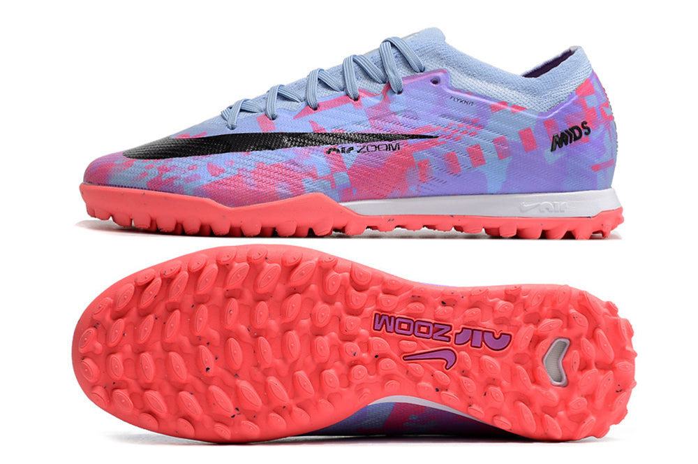 Nike Air Zoom TF Turf Soccer Shoes - Light Blue (Low)