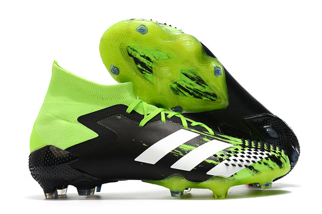 Adidas Predator Mutator .1 FG Soccer Cleats – High Top – Black/Green
