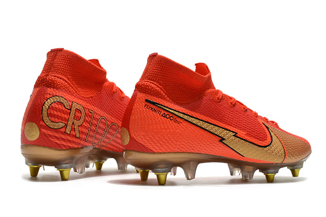 Nike Mercurial Superfly 7 Elite SG-PRO Anti-Clog Football Boots #CR100 - Cano Alto