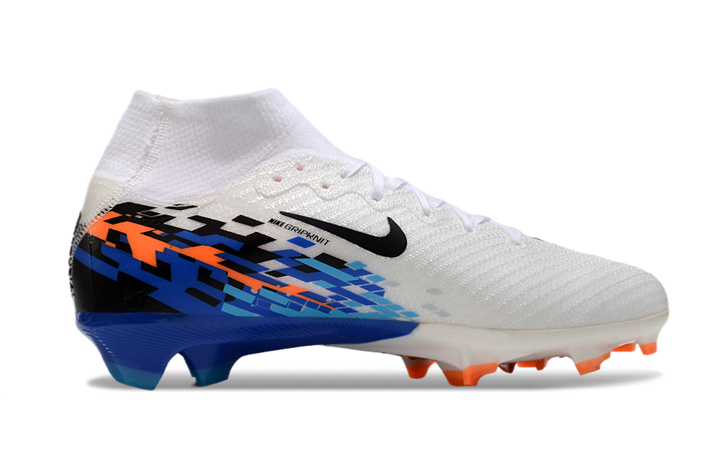 Nike Air Zoom Mercurial Superfly 10 Elite FG - Mens Soccer Cleats - Firm Ground - Black/White/Black