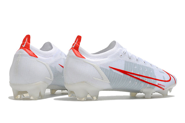 Nike Mercurial Vapor 14 Elite FG White and Red - Low