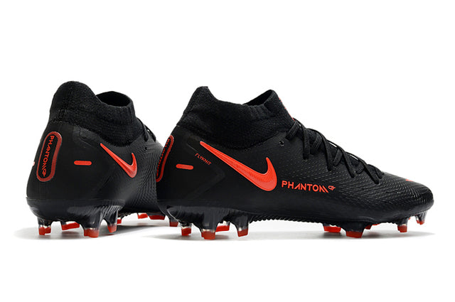 Nike Phantom GT Elite Dynamic Fit FG Soccer Cleats – High Top – Black/Red
