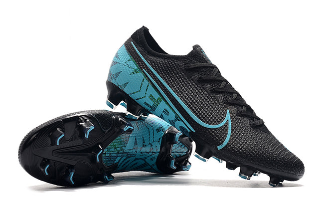 Nike Mercurial Vapor 13 Elite FG - Blue and Black - Low