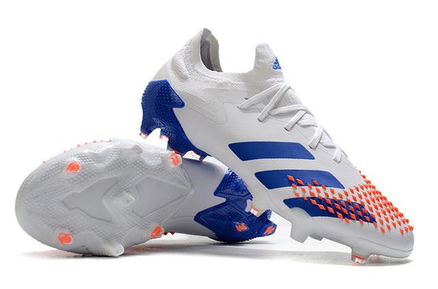 Adidas Predator Mutator .1 FG Soccer Cleats – High Top – White/Blue