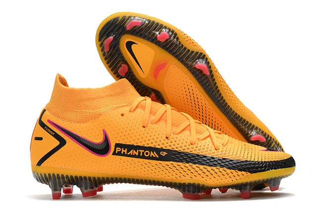 Nike Phantom GT Elite Dynamic Fit FG Soccer Cleats – High Top – Orange