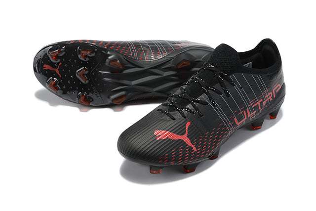 Puma Ultra FG Soccer Cleats – Black/Red
