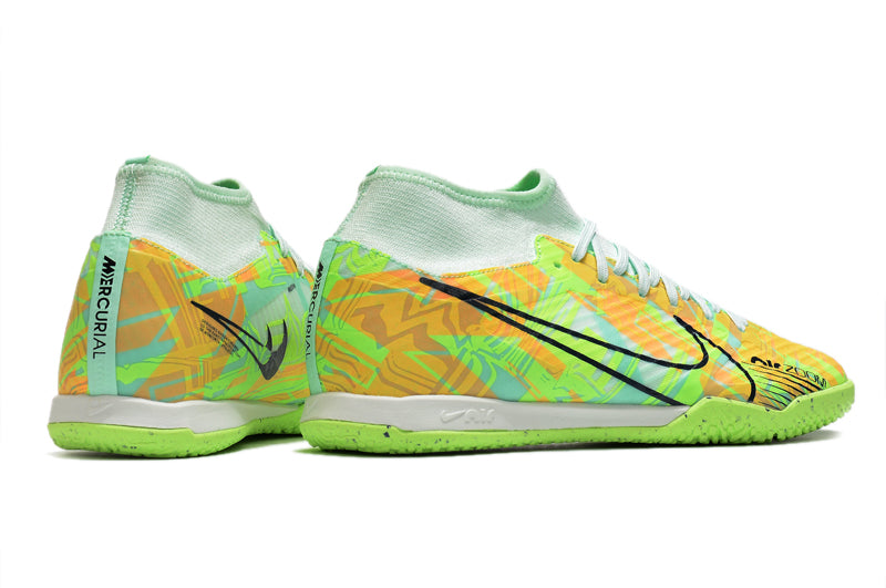 Nike Air Zoom Superfly 9 TF Futsal Boot - Green - High Top