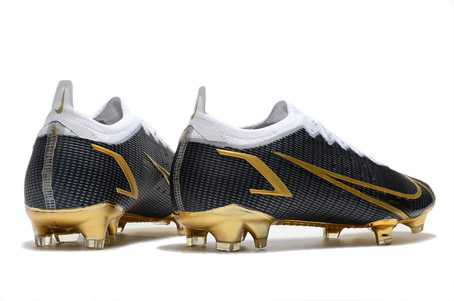 Nike Mercurial Vapor Field Cleats 14 Elite FG Black/Gold/White - Low
