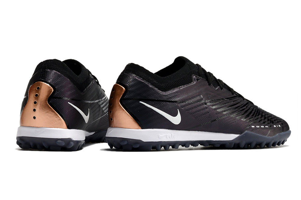 Nike Air Zoom TF Turf Soccer Shoes - Black/Brown (Low)