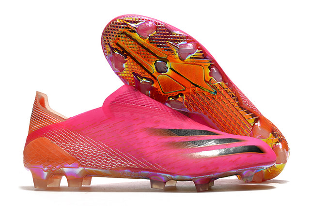 Adidas X Ghosted FG Soccer Cleats – Pink/Orange