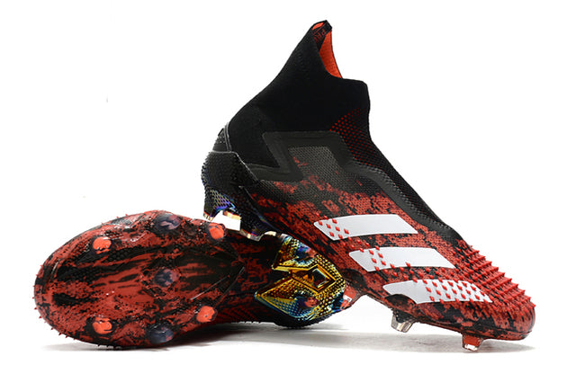 Adidas Predator Mutator+ FG Soccer Cleats – High Top – Black/Red