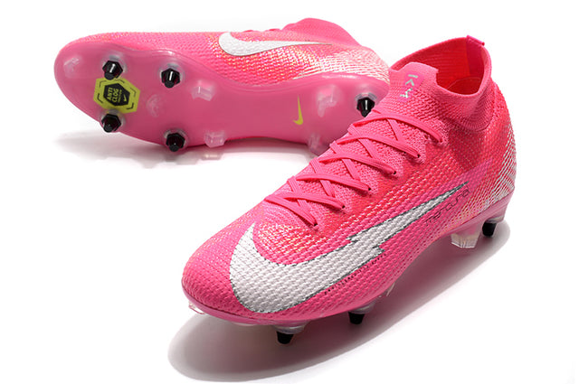 Nike Mercurial Superfly 7 Elite SG-PRO Anti-Clog Pink - High Top