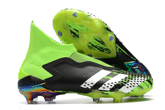 Adidas Predator Mutator+ FG Soccer Cleats – High Top – Black/Green