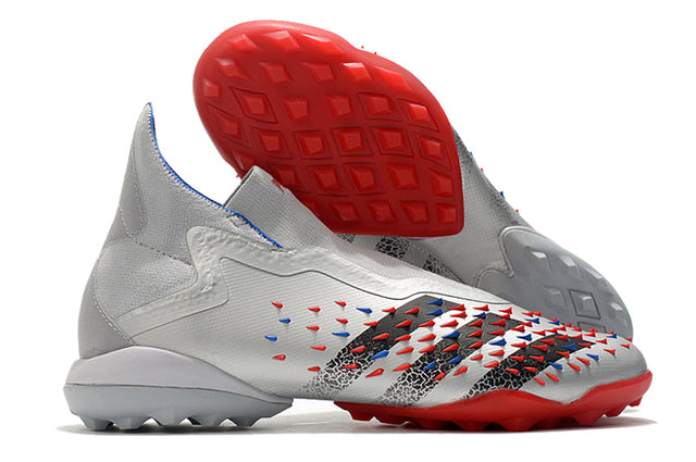 Adidas Predator Freak+ FG Soccer Cleats – High Top – Gray