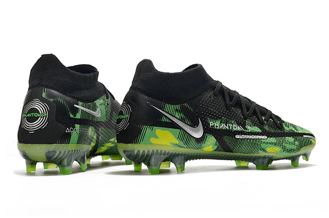 Nike Phantom GT2 Elite FG Soccer Cleats – High Top – Green Turtle
