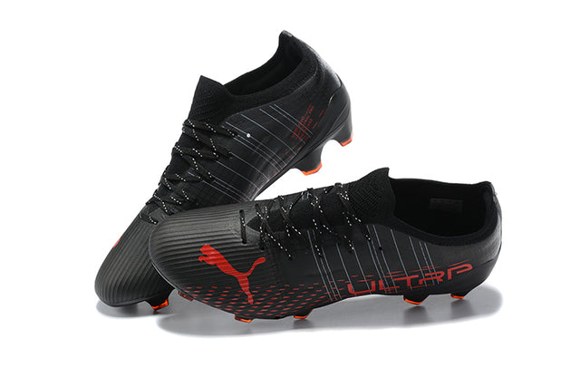 Puma Ultra FG Soccer Cleats – Black/Red